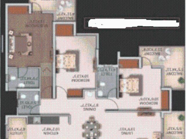 3 BHK Apartment in Whitefield for resale Bengaluru. The reference number is 21045235