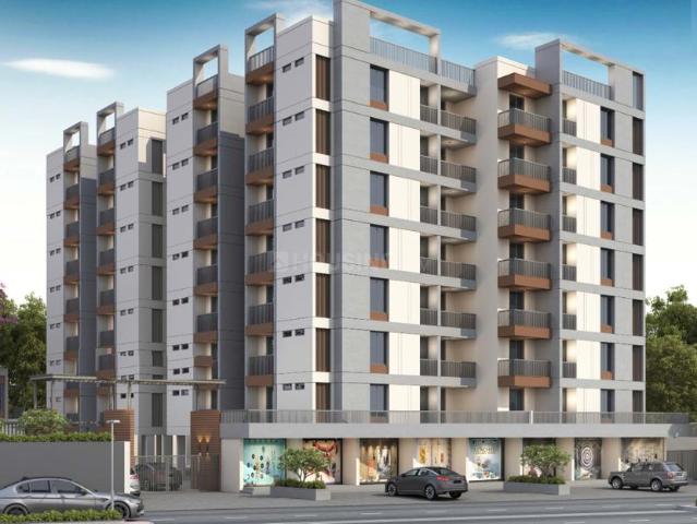 3 BHK Apartment in Tarsali for resale Vadodara. The reference number is 21321547