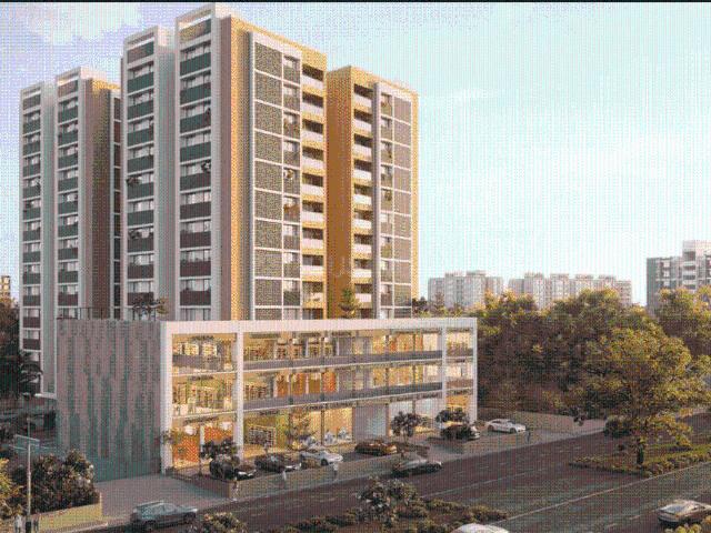 3 BHK Apartment in Thaltej for resale Ahmedabad. The reference number is 21122915