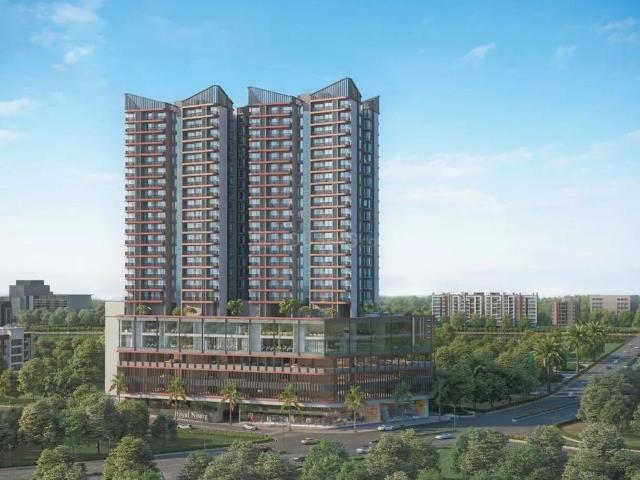 3 BHK Apartment in Thergaon for resale Pune. The reference number is 19224576