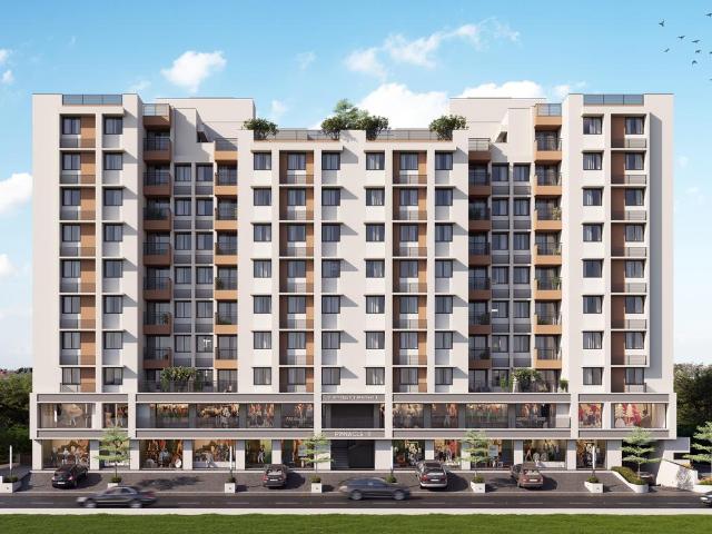 3 BHK Apartment in Tragad for rent Ahmedabad. The reference number is 21257947