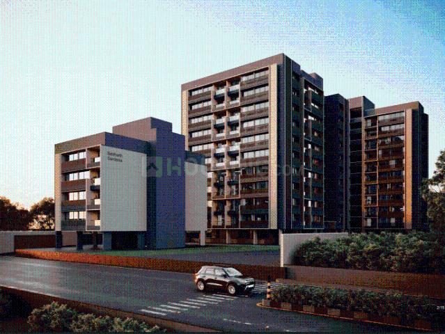 3 BHK Apartment in Tragad for resale Ahmedabad. The reference number is 20501264