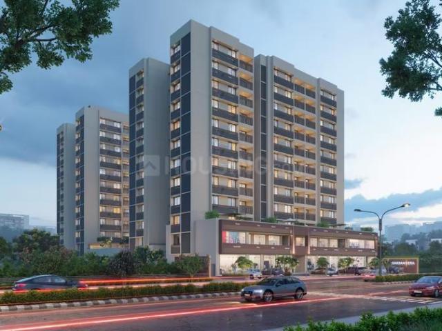 3 BHK Apartment in Tragad for resale Ahmedabad. The reference number is 20825444