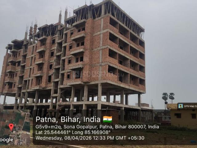 3 BHK Apartment in Udaini for resale Patna. The reference number is 17792002