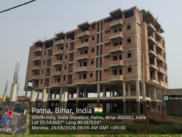 3 BHK Apartment in Udaini for resale Patna. The reference number is 17808229