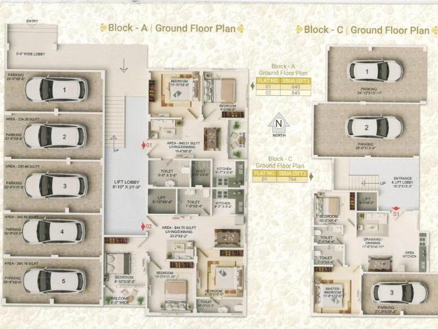 3 BHK Apartment in Uttarpara for resale Hooghly. The reference number is 12823533