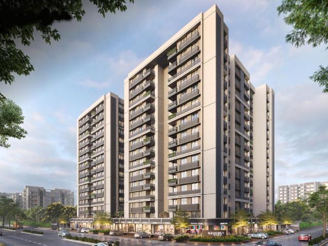 3 BHK Apartment in Vaishno Devi Circle for rent Ahmedabad. The reference number is 21065600