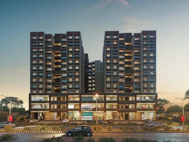 3 BHK Apartment in Vaishno Devi Circle for rent Ahmedabad. The reference number is 21133401