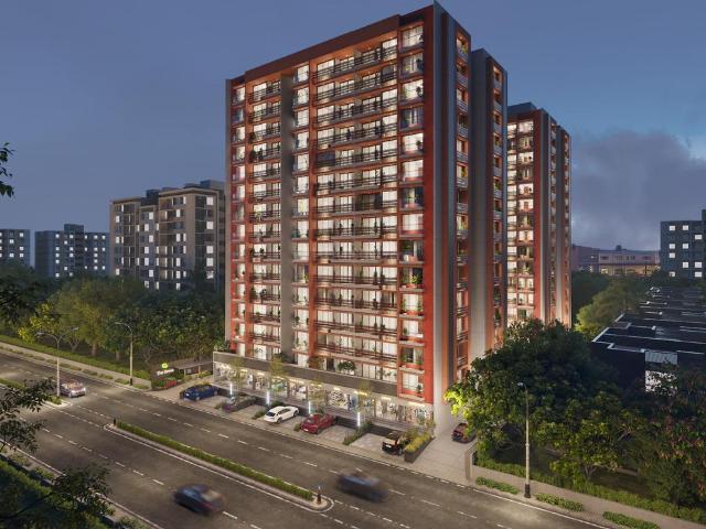 3 BHK Apartment in Vaishno Devi Circle for rent Ahmedabad. The reference number is 21195047