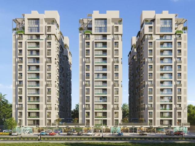 3 BHK Apartment in Vaishno Devi Circle for resale Ahmedabad. The reference number is 19624182
