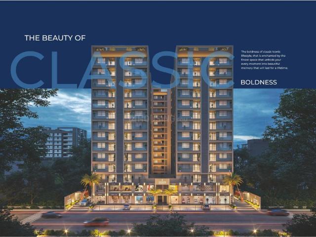 3 BHK Apartment in Vaishno Devi Circle for resale Ahmedabad. The reference number is 20179745