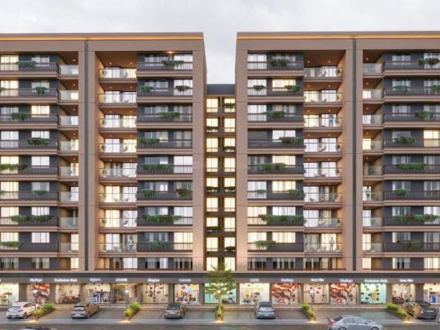3 BHK Apartment in Vaishno Devi Circle for resale Ahmedabad. The reference number is 20896374