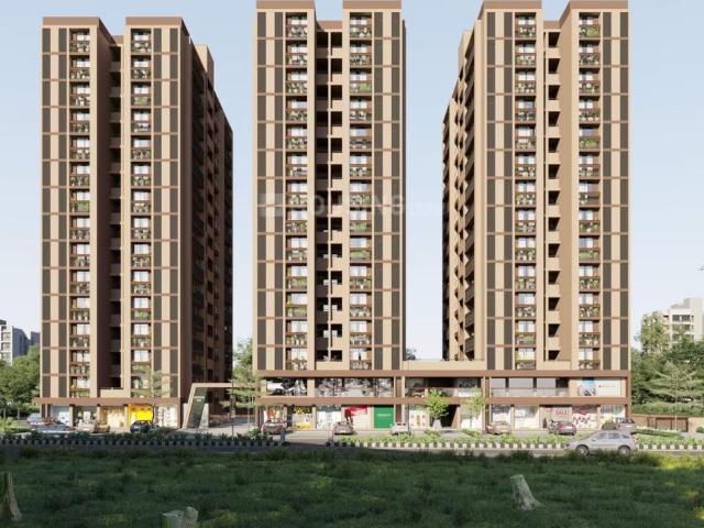 3 BHK Apartment in Vaishno Devi Circle for resale Ahmedabad. The reference number is 20820445