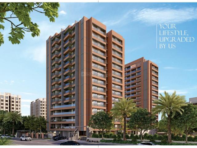 3 BHK Apartment in Vaishno Devi Circle for resale Ahmedabad. The reference number is 21045967