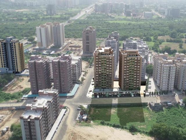 3 BHK Apartment in Vaishno Devi Circle for resale Ahmedabad. The reference number is 21064817