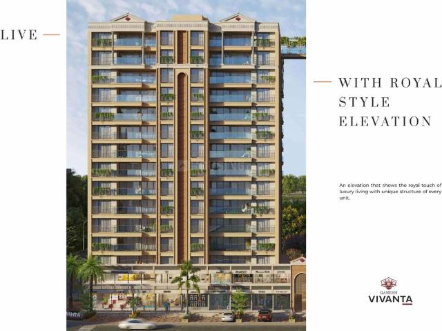 3 BHK Apartment in Vaishno Devi Circle for resale Ahmedabad. The reference number is 21069721