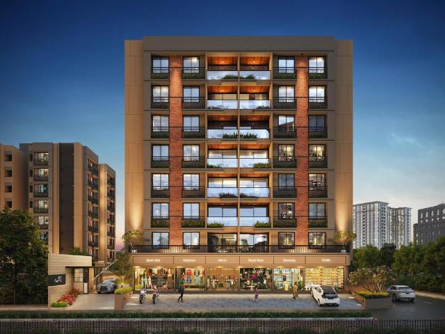 3 BHK Apartment in Vasna for resale Ahmedabad. The reference number is 21148953