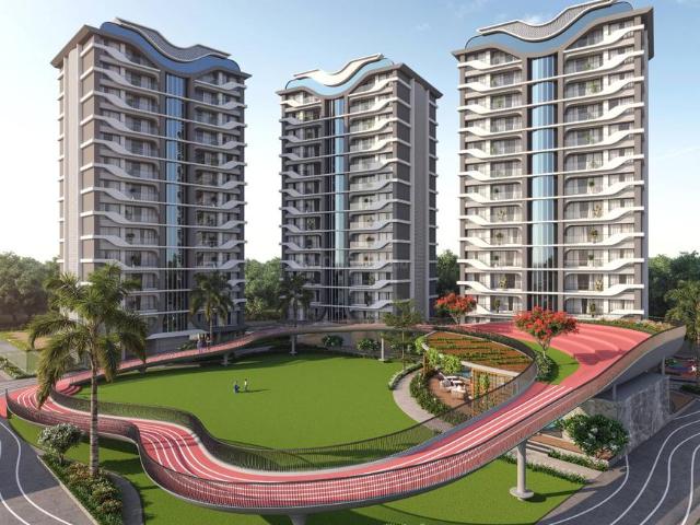 3 BHK Apartment in Vesu for resale Surat. The reference number is 19564627
