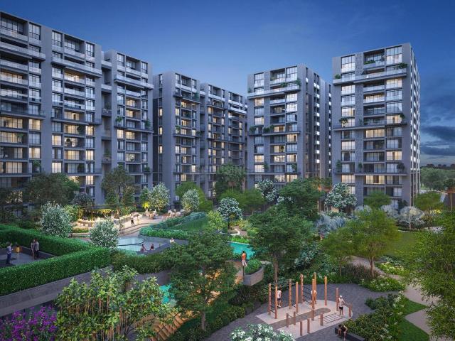 3 BHK Apartment in Vesu for resale Surat. The reference number is 19660526
