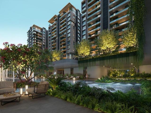 3 BHK Apartment in Vesu for resale Surat. The reference number is 19962971