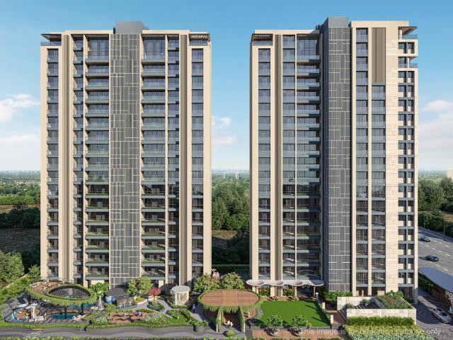 3 BHK Apartment in Vesu for resale Surat. The reference number is 20747938