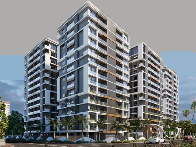 3 BHK Apartment in Vesu for resale Surat. The reference number is 21037326