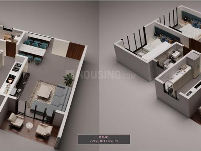 3 BHK Apartment in Vile Parle East for resale Mumbai. The reference number is 18218707