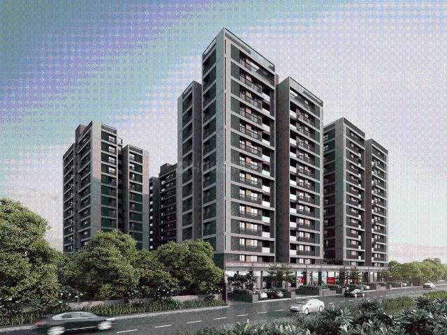 3 BHK Apartment in Zundal for rent Ahmedabad. The reference number is 20436827
