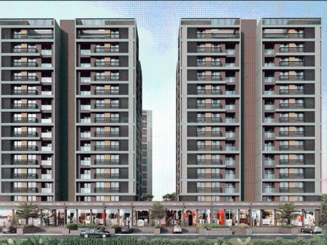 3 BHK Apartment in Zundal for rent Ahmedabad. The reference number is 21032773