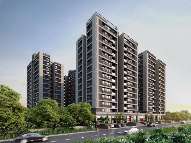 3 BHK Apartment in Zundal for rent Ahmedabad. The reference number is 21362031