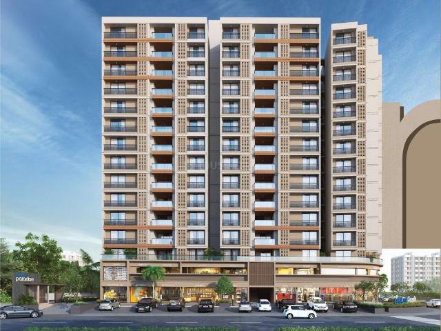3 BHK Apartment in Zundal for resale Ahmedabad. The reference number is 17182956