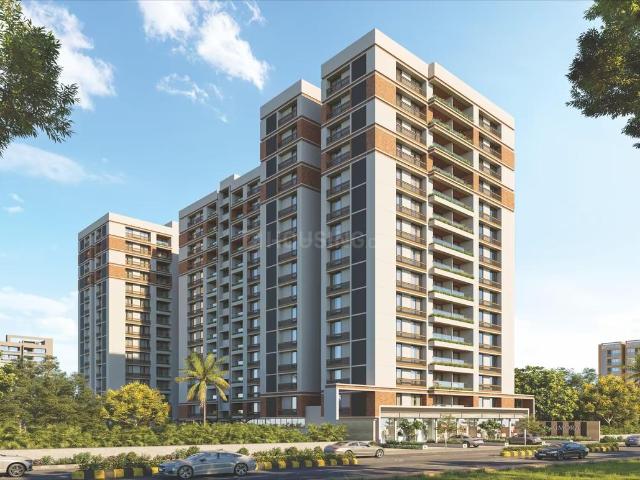 3 BHK Apartment in Zundal for resale Ahmedabad. The reference number is 20836648