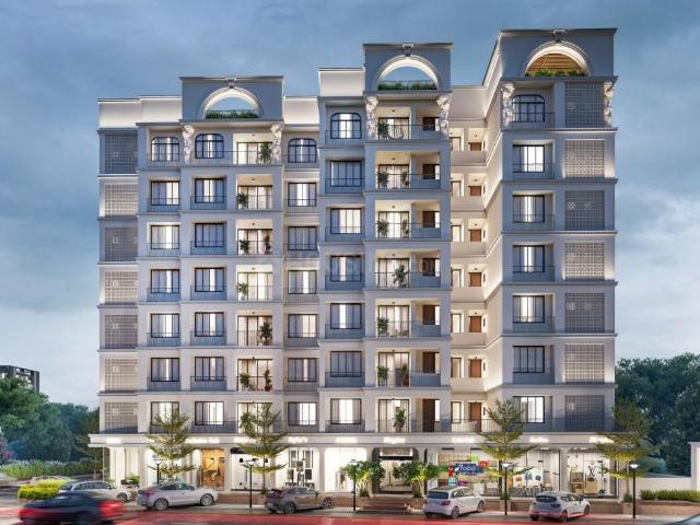 3 BHK Apartment in Zundal for resale Ahmedabad. The reference number is 21054392