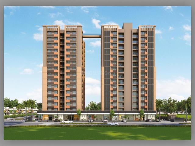 3 BHK Apartment in Zundal for resale Ahmedabad. The reference number is 21070112