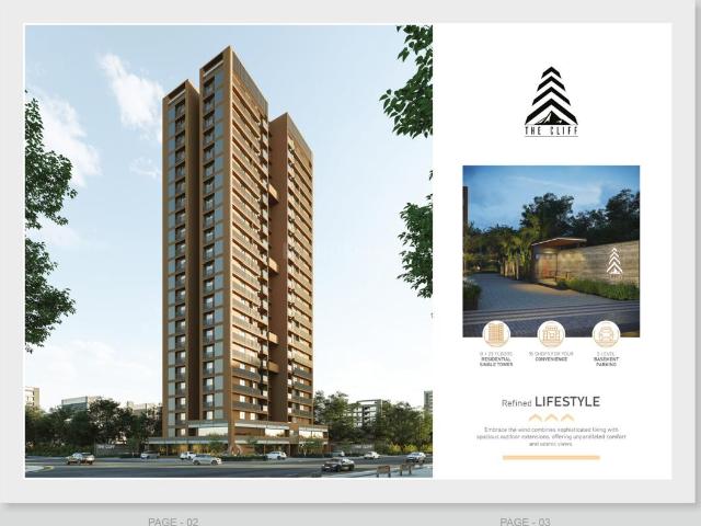 3 BHK Apartment in Zundal for resale Ahmedabad. The reference number is 21083289