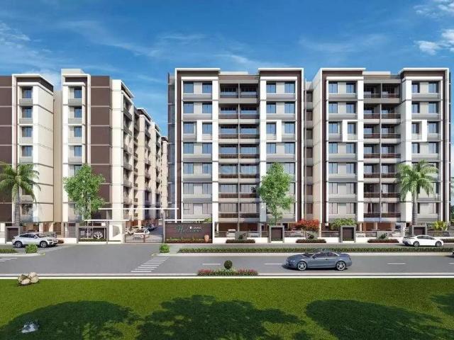 3 BHK Apartment in Zundal for resale Ahmedabad. The reference number is 21249008