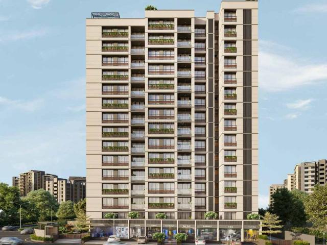3 BHK Apartment in Zundal for resale Ahmedabad. The reference number is 19623900