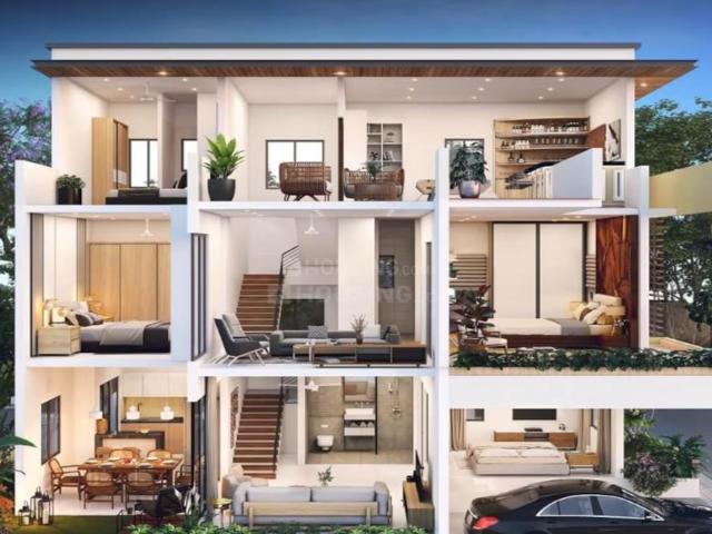 3 BHK Duplex in Sarjapur for rent Bengaluru. The reference number is 20334445