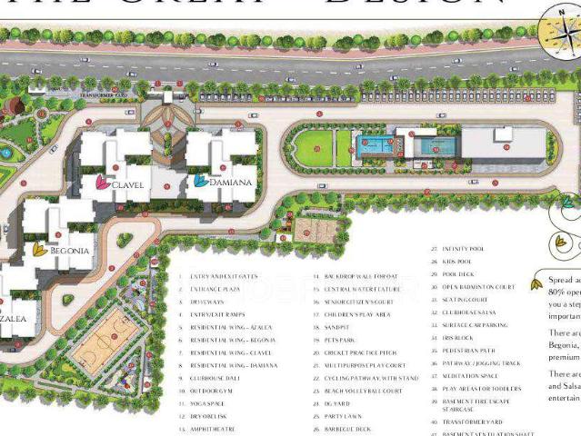 3 BHK Flat In Bren Zahara For Sale In Kasavanahalli