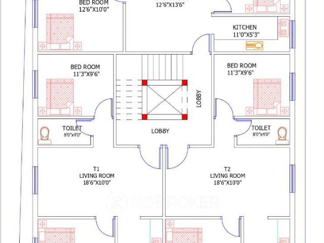 3 BHK Flat In Gr Blossom For Sale In Medavakkam