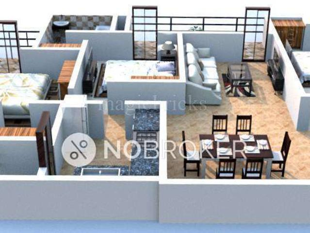 3 BHK Flat In Platinum for Rent In Ram Prashta Green
