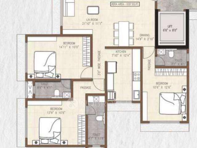 3 BHK Flat In Pranav The Bandra Gul E Baug Chsl For Sale In Bandra West