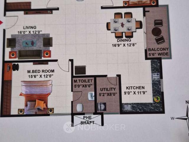 3 BHK Flat In Ramky One Genext Towers For Sale In Uppal