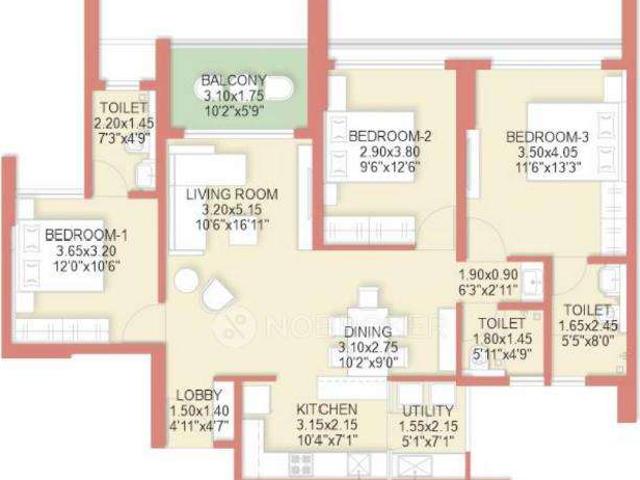 3 BHK Flat In Rohan Ekam For Sale In Balewadi