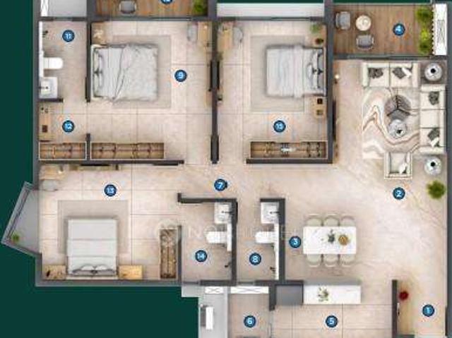 3 BHK Flat In Shapoorji Pallonji Everra For Sale In Fursungi