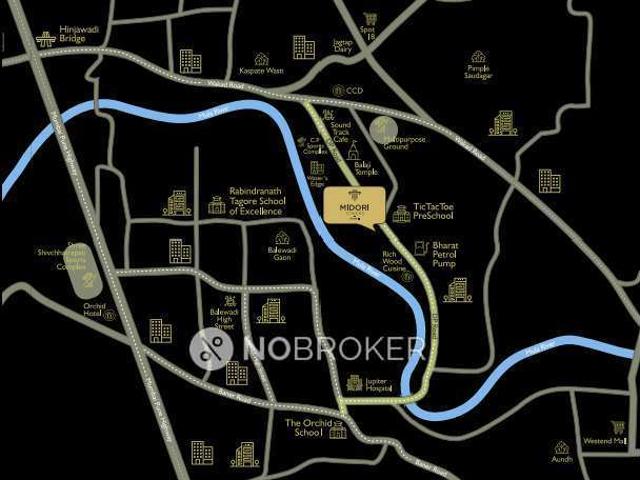 3 BHK Flat In Shree Venkatesh Midori Towers For Sale In Pimple Nilakh