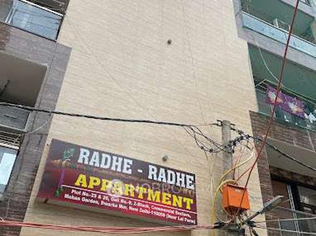 3 BHK Flat In Shri Radhe Society For Sale In Uttam Na