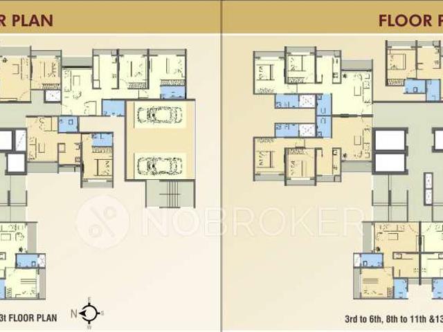 3 BHK Flat In Tania Skyline For Sale In Vasai East