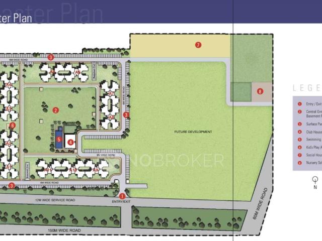 3 BHK Flat In Unitech Vistas, Sector 70 For Sale In Sector