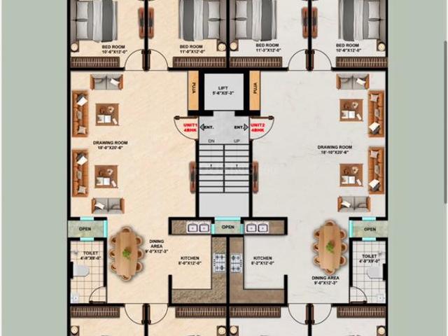 3 BHK Independent Builder Floor in Lal Kuan for resale Ghaziabad. The reference number is 20348178